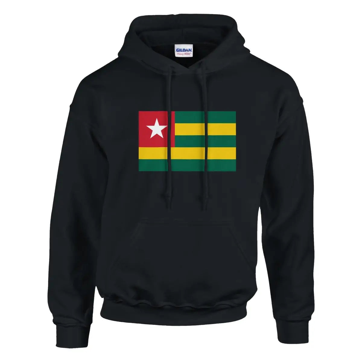 Sweat à capuche Drapeau du Togo - Pixelforma 