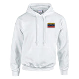 Sweat à capuche drapeau du venezuela en broderie - pixelformaflag