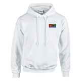 Sweat à capuche drapeau érythrée coton mélangé brodé