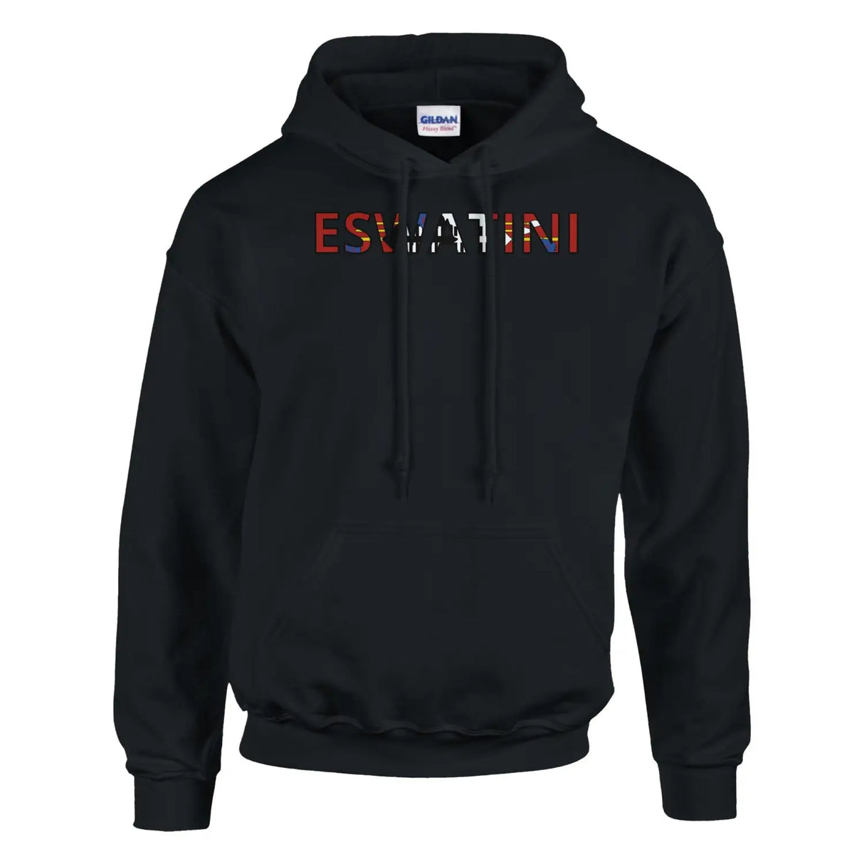 Sweat drapeau eswatini en écriture - pixelforma