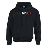 Sweat drapeau france en écriture - pixelforma