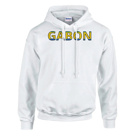 Sweat drapeau gabon en écriture - pixelforma