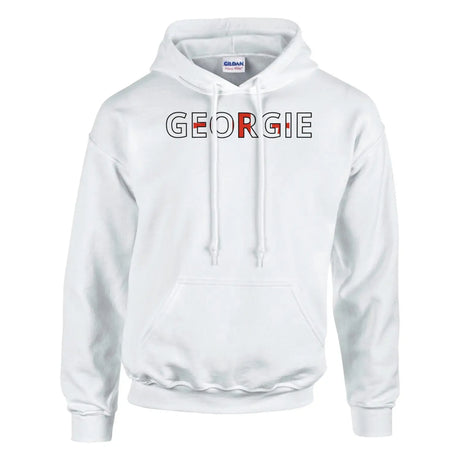 Sweat drapeau géorgie en écriture - pixelforma