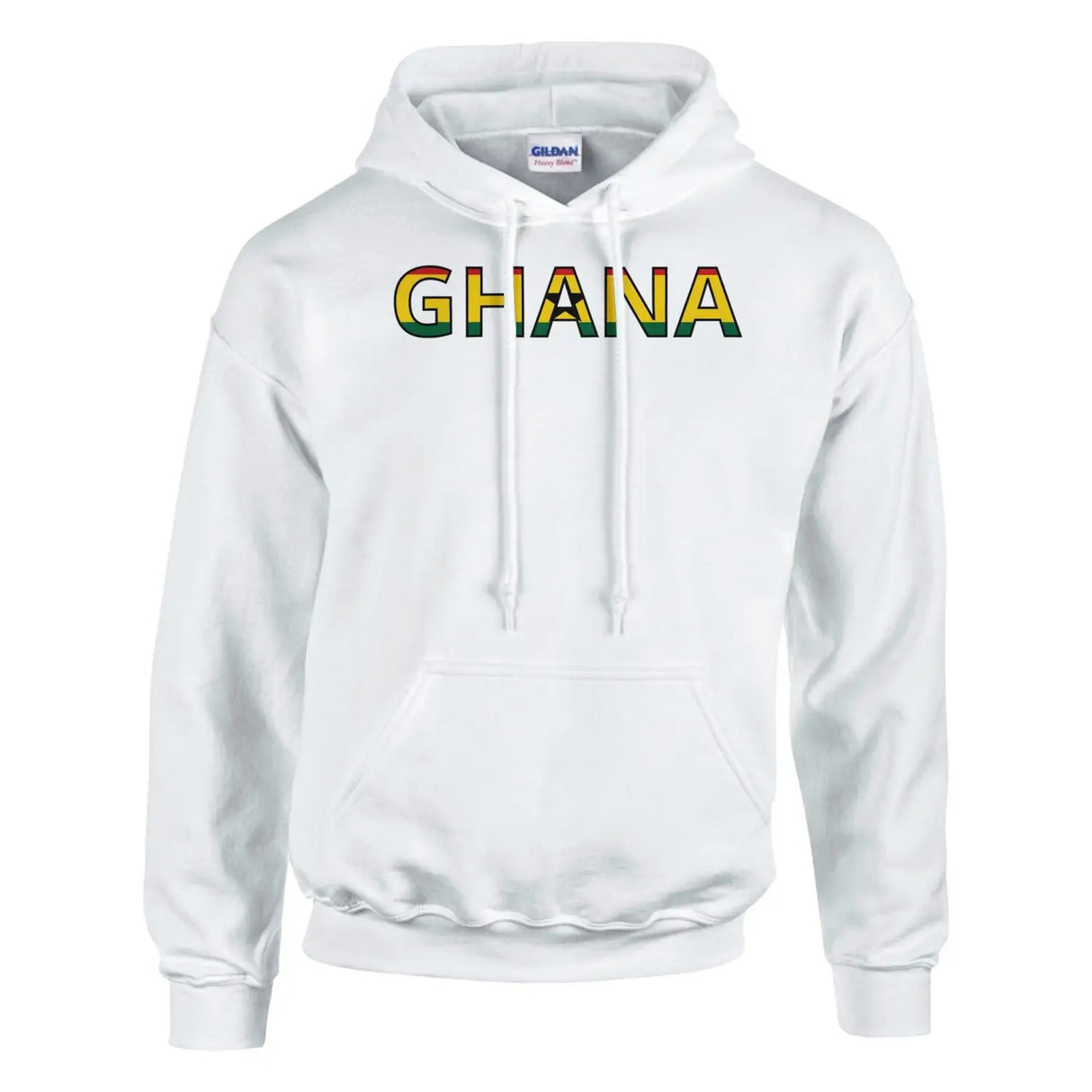 Sweat drapeau ghana en écriture - pixelforma