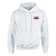 Sweat à capuche drapeau gibraltar brodé coton mélangé