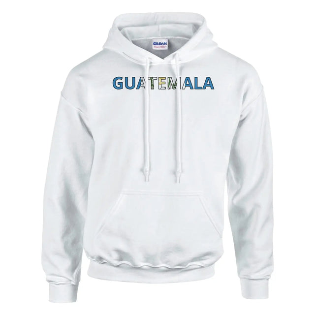 Sweat drapeau guatemala en écriture - pixelforma