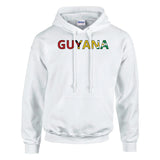 Sweat drapeau guyana en écriture - pixelforma