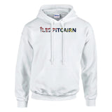 Sweat drapeau îles pitcairn en écriture - pixelforma