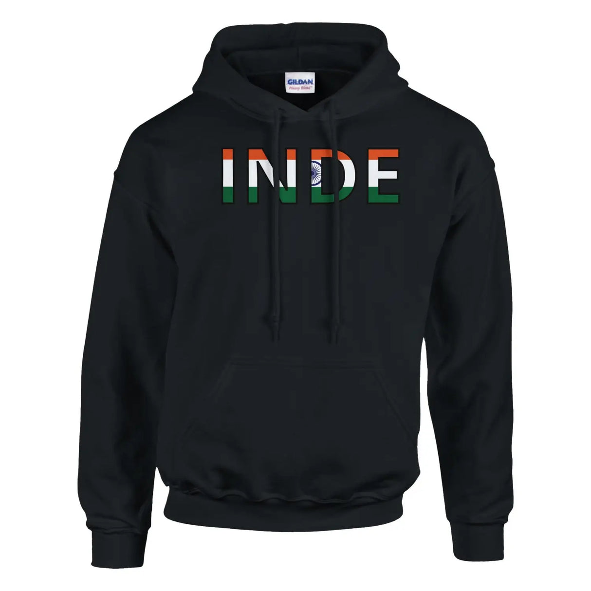 Sweat drapeau inde en écriture - pixelforma