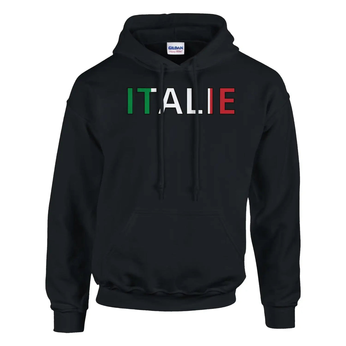 Sweat drapeau italie en écriture - pixelforma