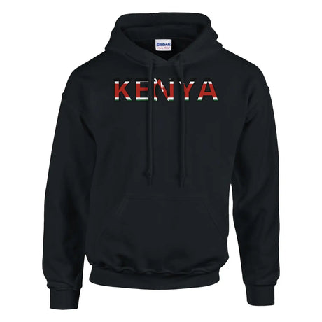 Sweat drapeau kenya en écriture - pixelforma