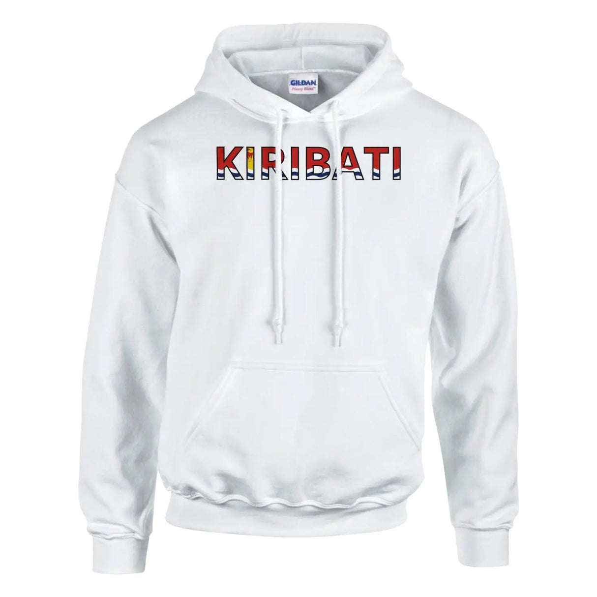 Sweat drapeau kiribati en écriture - pixelforma