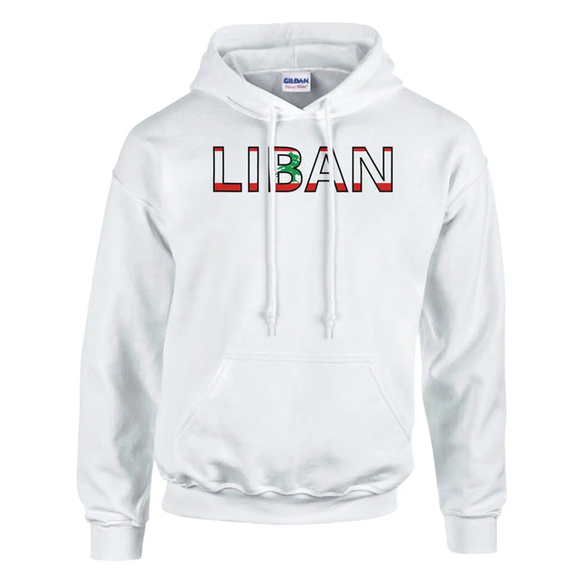 Sweat drapeau liban en écriture - pixelforma