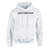 Sweat drapeau liechtenstein en écriture - pixelforma