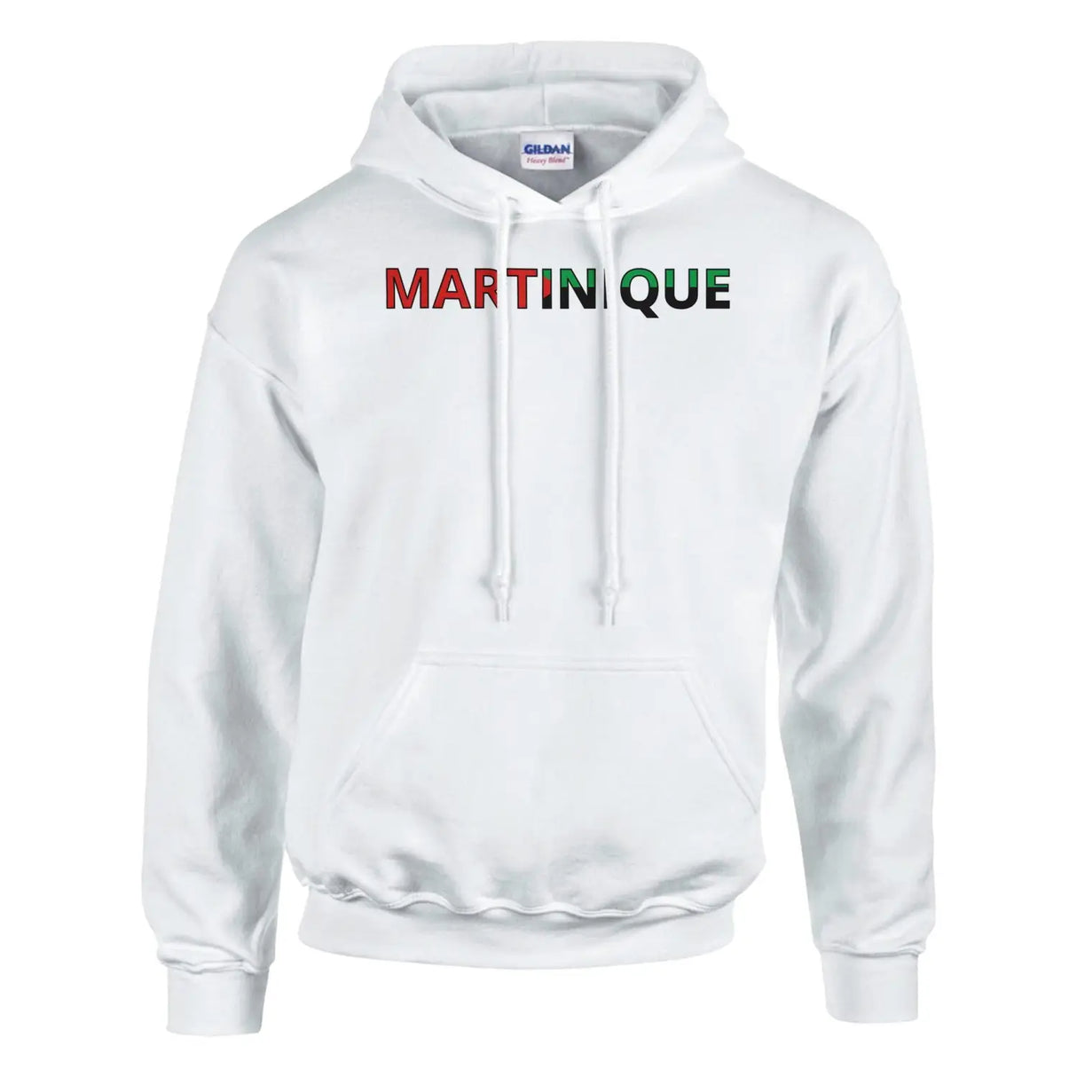 Sweat drapeau martinique en écriture - pixelforma