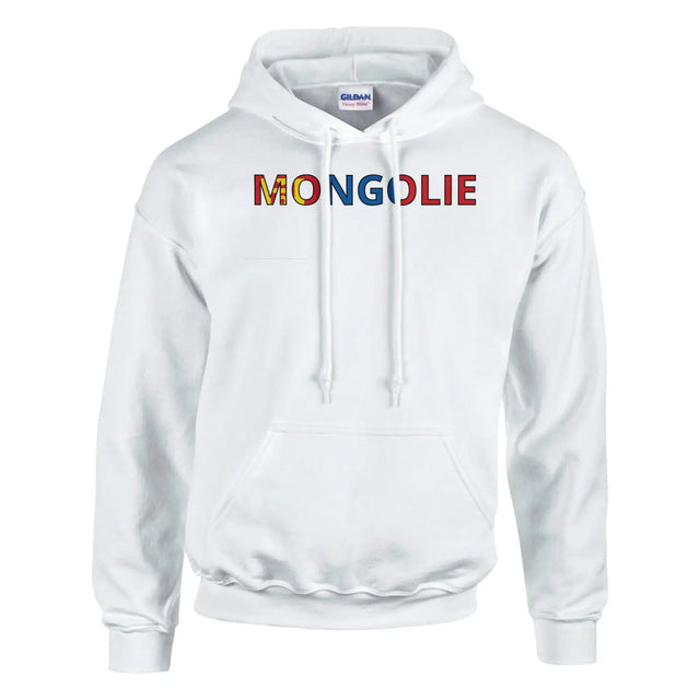 Sweat drapeau mongolie en écriture - pixelforma