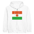 Sweat à capuche drapeau niger à fermeture éclair - pixelformaflag