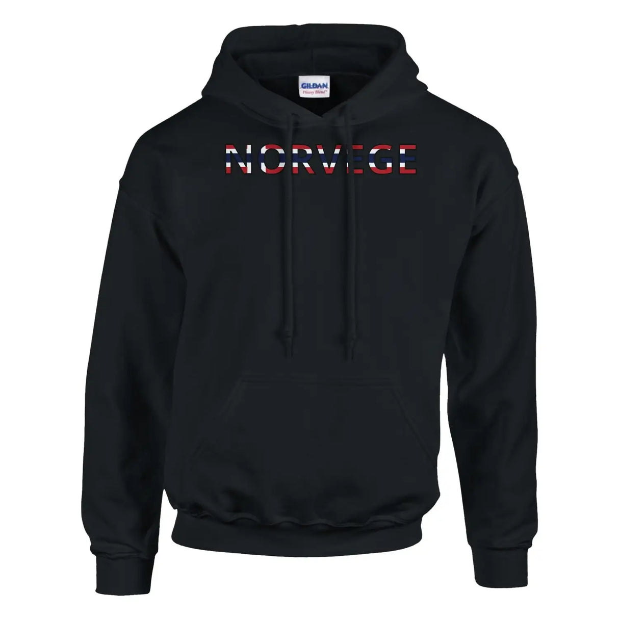 Sweat drapeau norvège en écriture - pixelforma