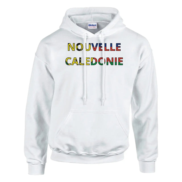 Sweat drapeau nouvelle-calédonie en écriture - pixelforma