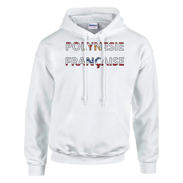 Sweat drapeau polynésie française en écriture - pixelforma