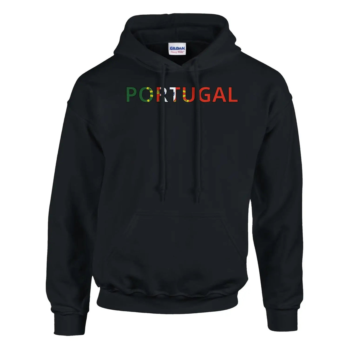 Sweat drapeau portugal en écriture - pixelforma