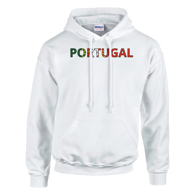 Sweat drapeau portugal en écriture - pixelforma