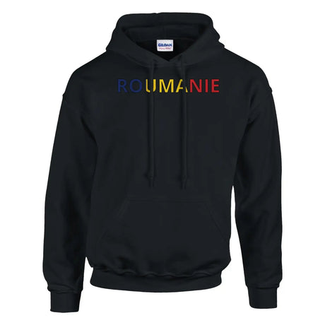 Sweat drapeau roumanie en écriture - pixelforma