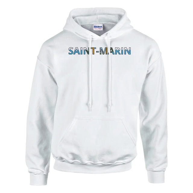 Sweat drapeau saint-marin en écriture - pixelforma