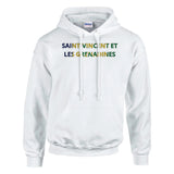 Sweat drapeau saint-vincent-et-les-grenadines en écriture - pixelforma