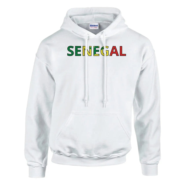 Sweat drapeau sénégal en écriture - pixelforma