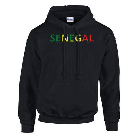 Sweat drapeau sénégal en écriture - pixelforma