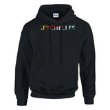 Sweat drapeau seychelles en écriture - pixelforma