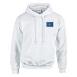 Sweat à capuche drapeau somalie coton mélangé brodé