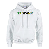 Sweat drapeau tanzanie en écriture - pixelforma