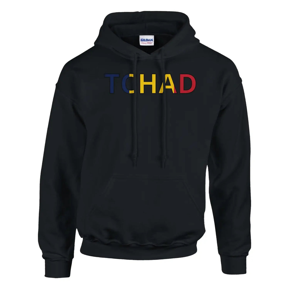 Sweat drapeau tchad en écriture - pixelforma