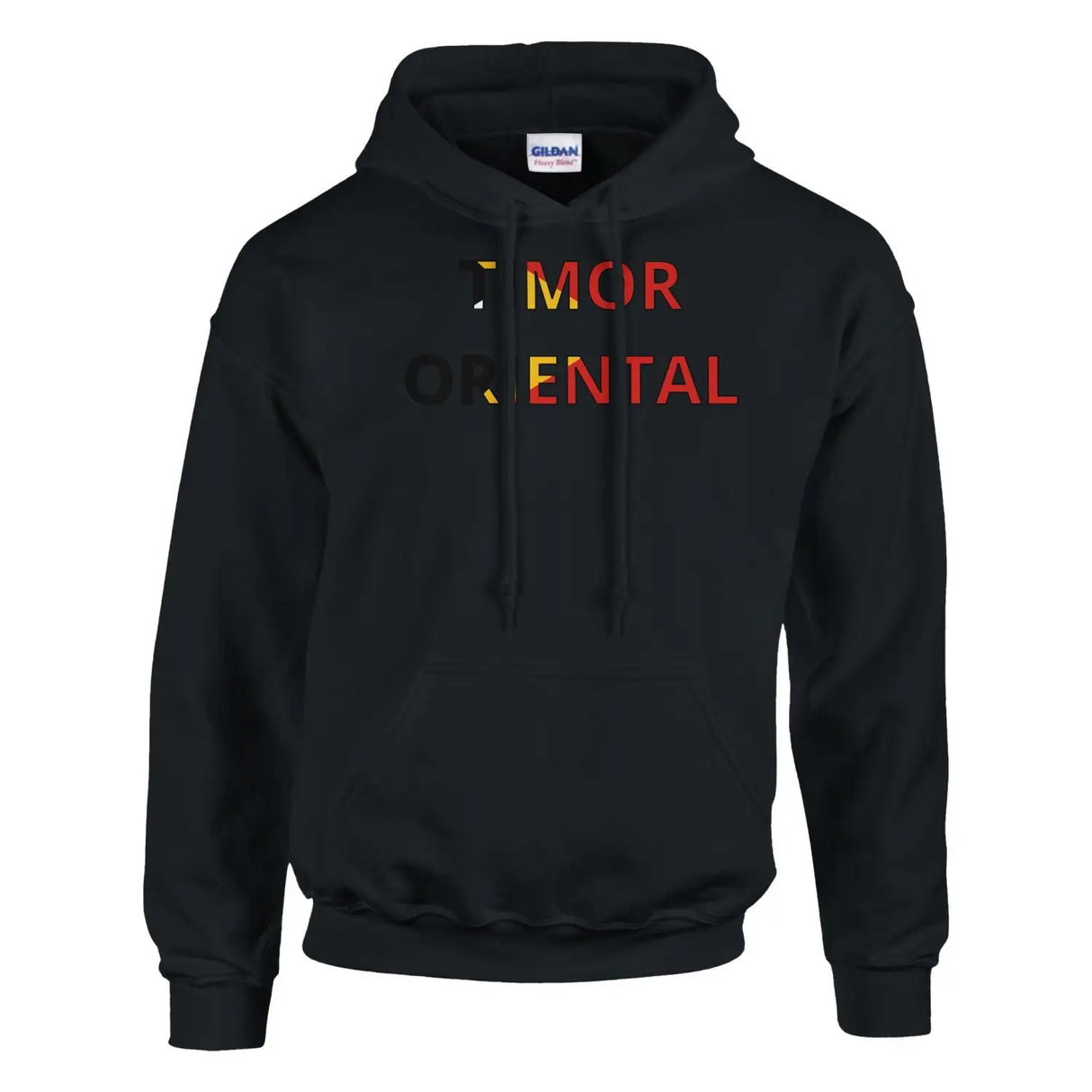 Sweat drapeau timor oriental en écriture - pixelforma