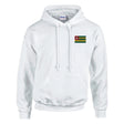 Sweat à capuche drapeau togo coton mélangé brodé