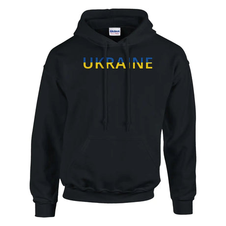 Sweat drapeau ukraine en écriture - pixelforma