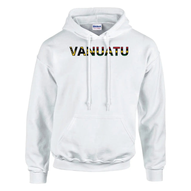 Sweat drapeau vanuatu en écriture - pixelforma