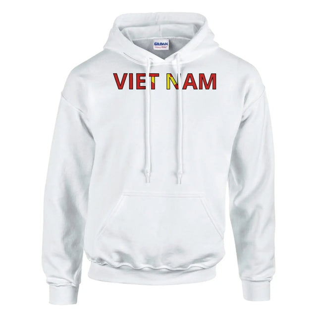 Sweat drapeau viêt nam en écriture - pixelforma