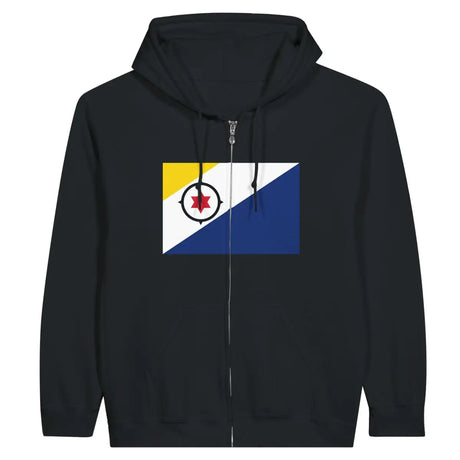 Sweat à capuche à fermeture éclair Drapeau des Pays-Bas caraibéen - Pixelforma 