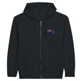 Sweat à capuche géorgie du sud broderie couleur coton