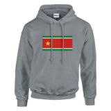 Sweat à capuche guadeloupe coton mélangé broderie