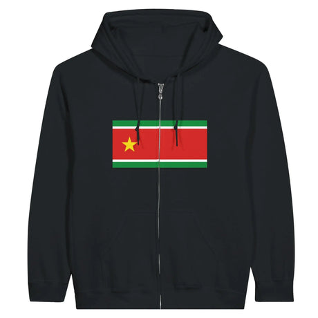Sweat à capuche guadeloupe coton mélangé broderie soignée
