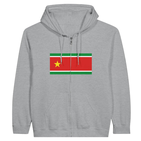 Sweat à capuche guadeloupe coton mélangé broderie soignée