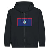 Sweat à capuche guam coton mélangé broderie confort optimal