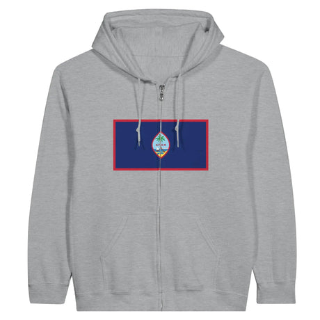 Sweat à capuche guam coton mélangé broderie confort optimal