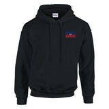 Sweat à capuche haïti broderie couleur coton mélangé