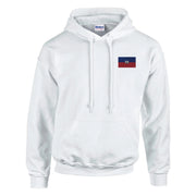 Sweat à capuche haïti broderie couleur coton mélangé