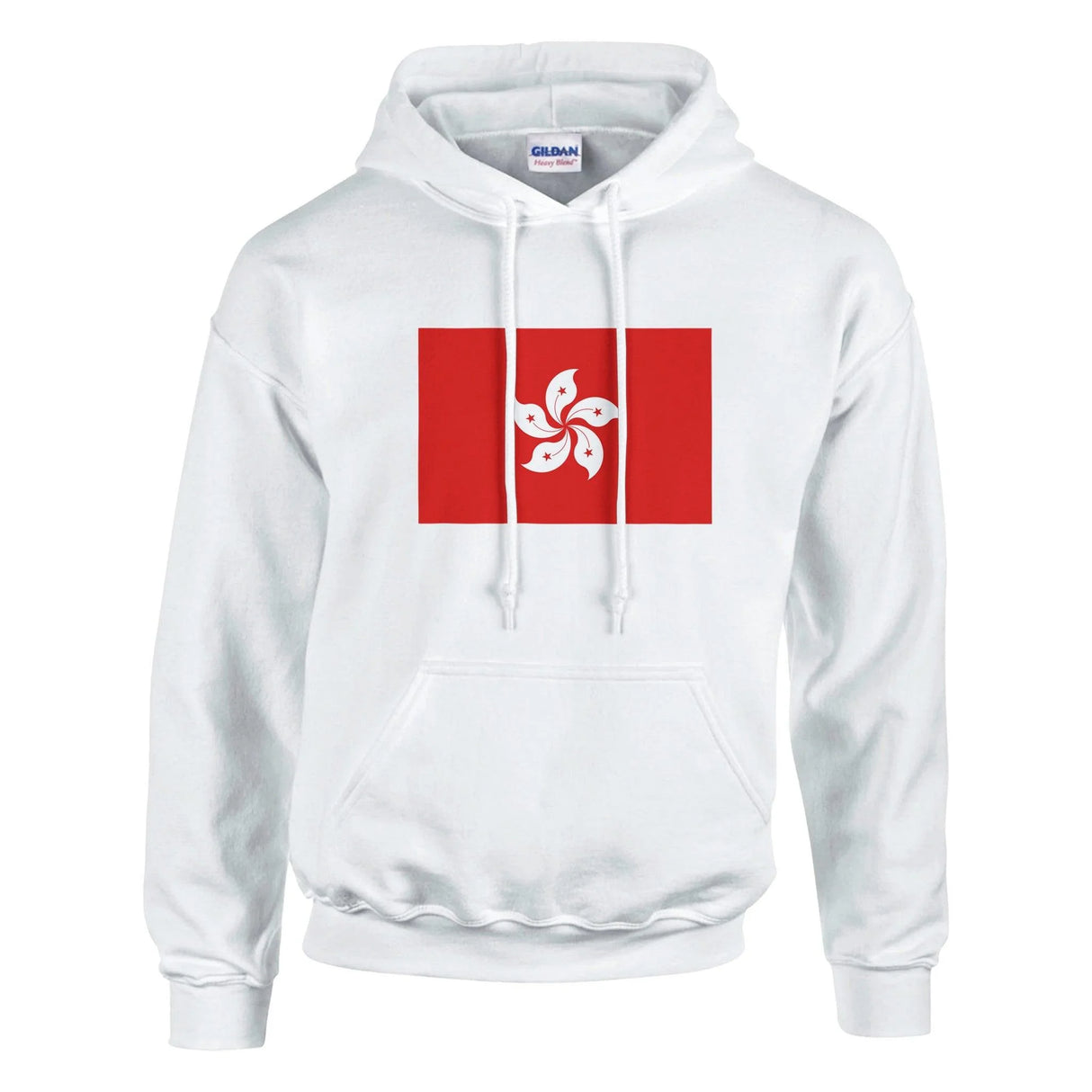 Sweat à capuche hong kong coton mélangé broderie confortable
